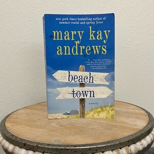 Mary Kay Andrews Beach Town | Beach Red Fiction Paperback Novel